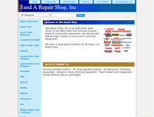 Tablet Screenshot of jarepairshop.com